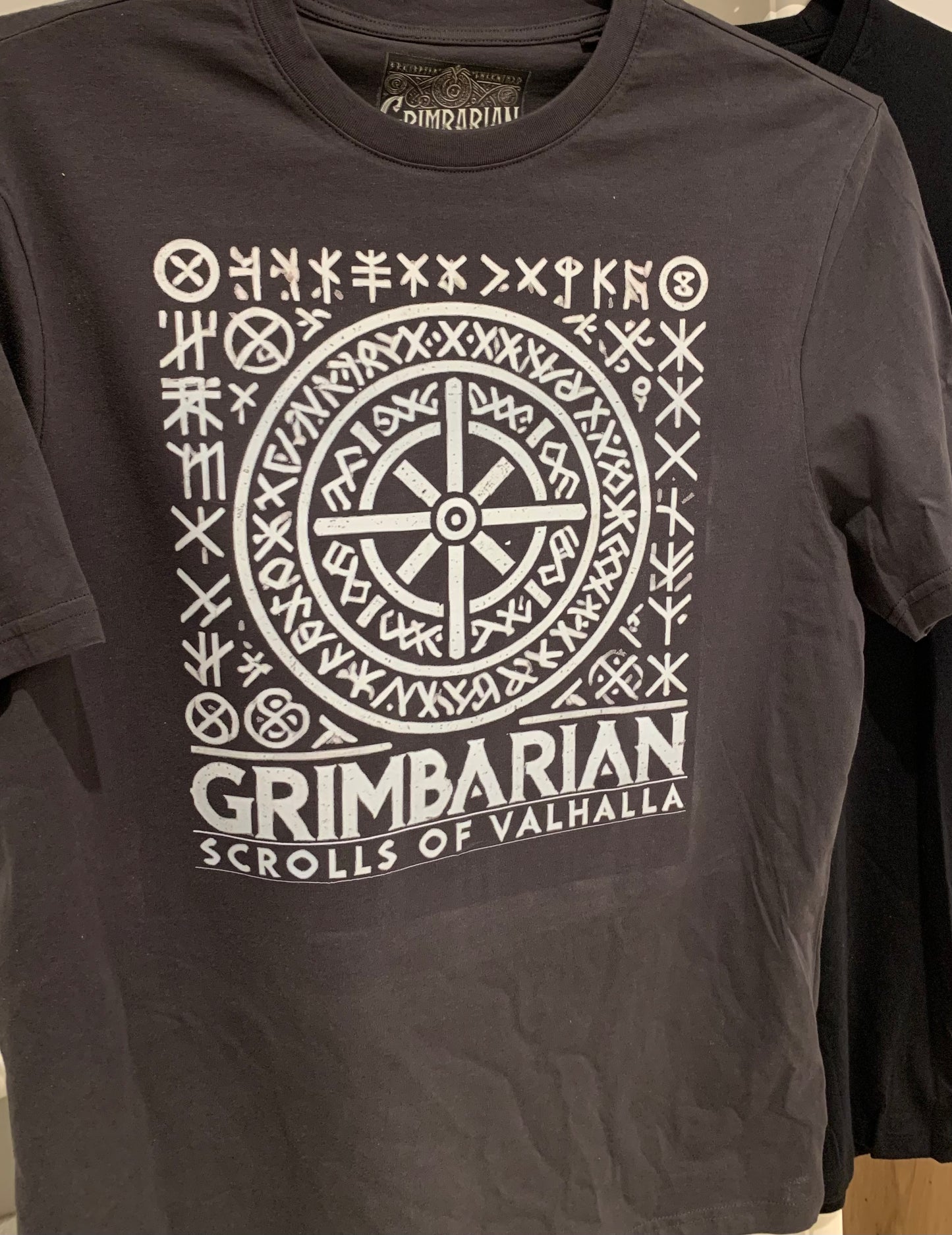 Grimbarian Scrolls of Valhalla T-Shirts